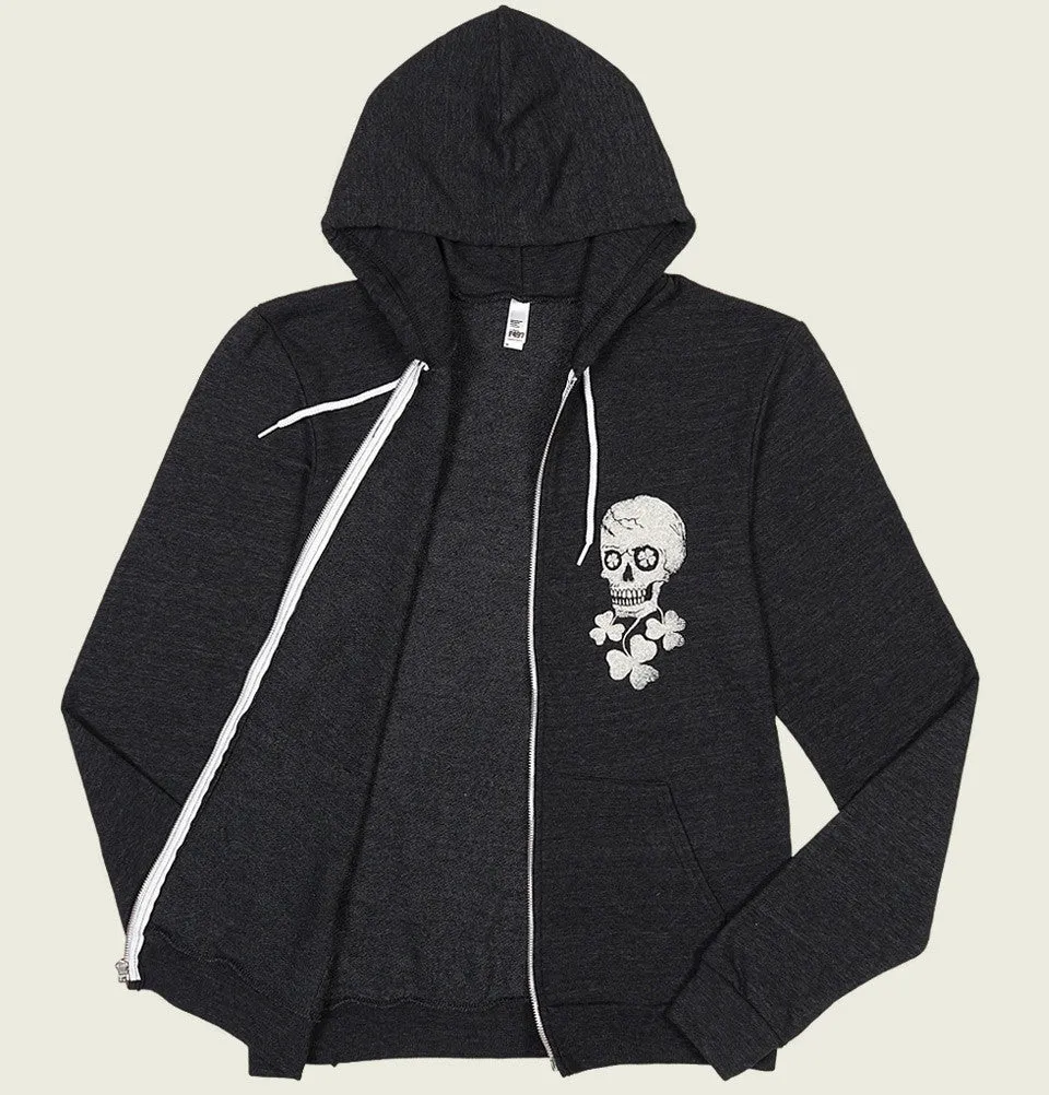 IRISH SKULL black Hoodie