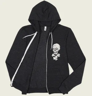 IRISH SKULL black Hoodie