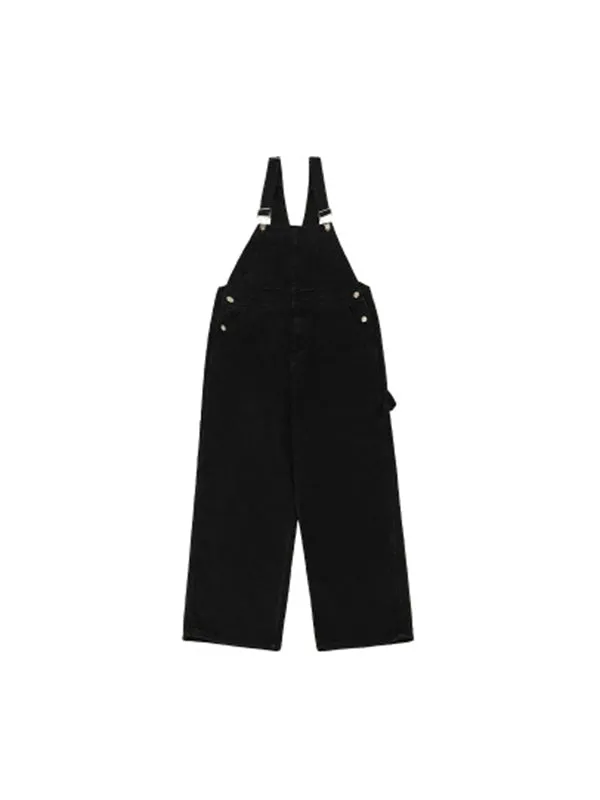Japanese Suspenders National Fashion Straight Workwear Denim Jumpsuit