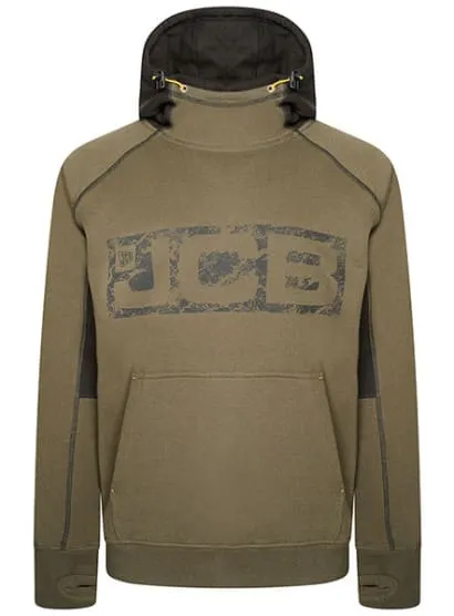 JCB Workwear Horton Branded Hoodie Hoody pull over