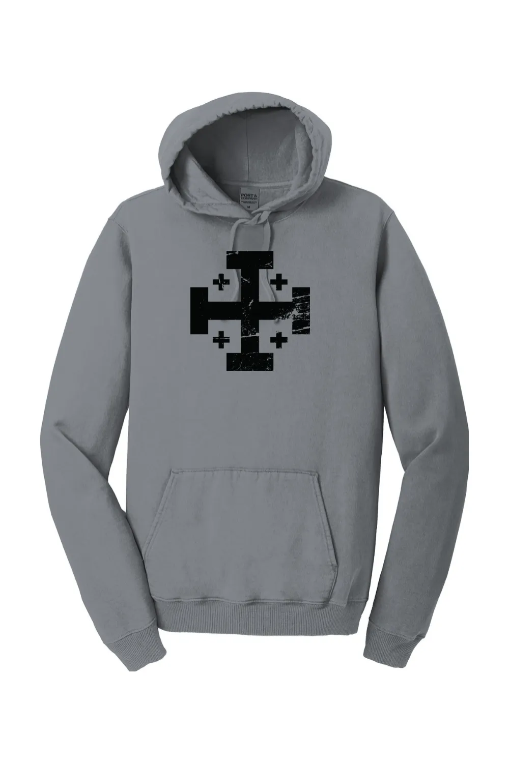 Jerusalem Cross - Unisex Hooded Sweatshirt