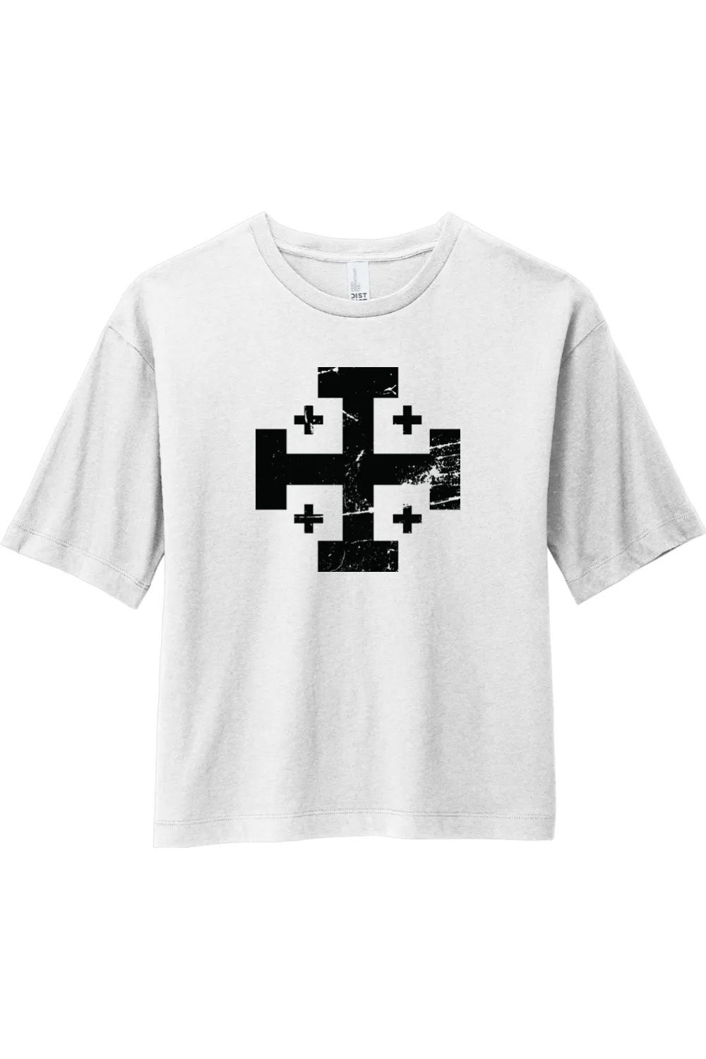 Jerusalem Cross - Women's Boxy Tee