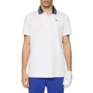 J.Lindeberg Bjorn Polo Golf Shirt - White