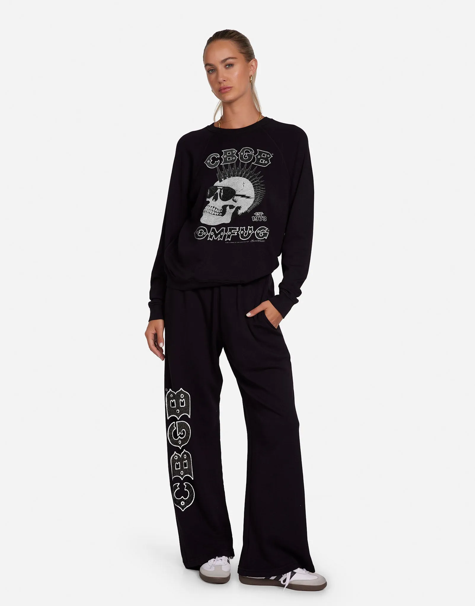 Juvia Crystal CBGB Punk Skull