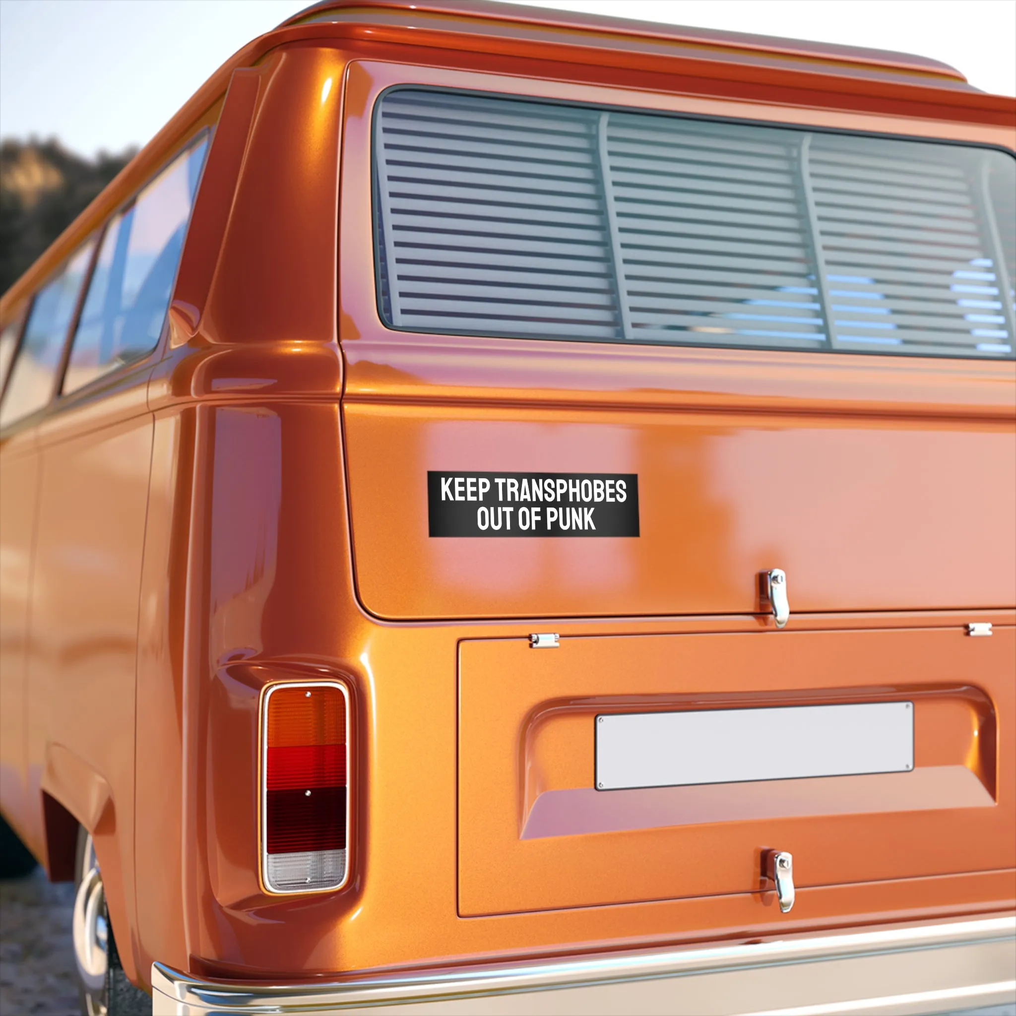 Keep Transphobes Out Of Punk - Bumper Sticker