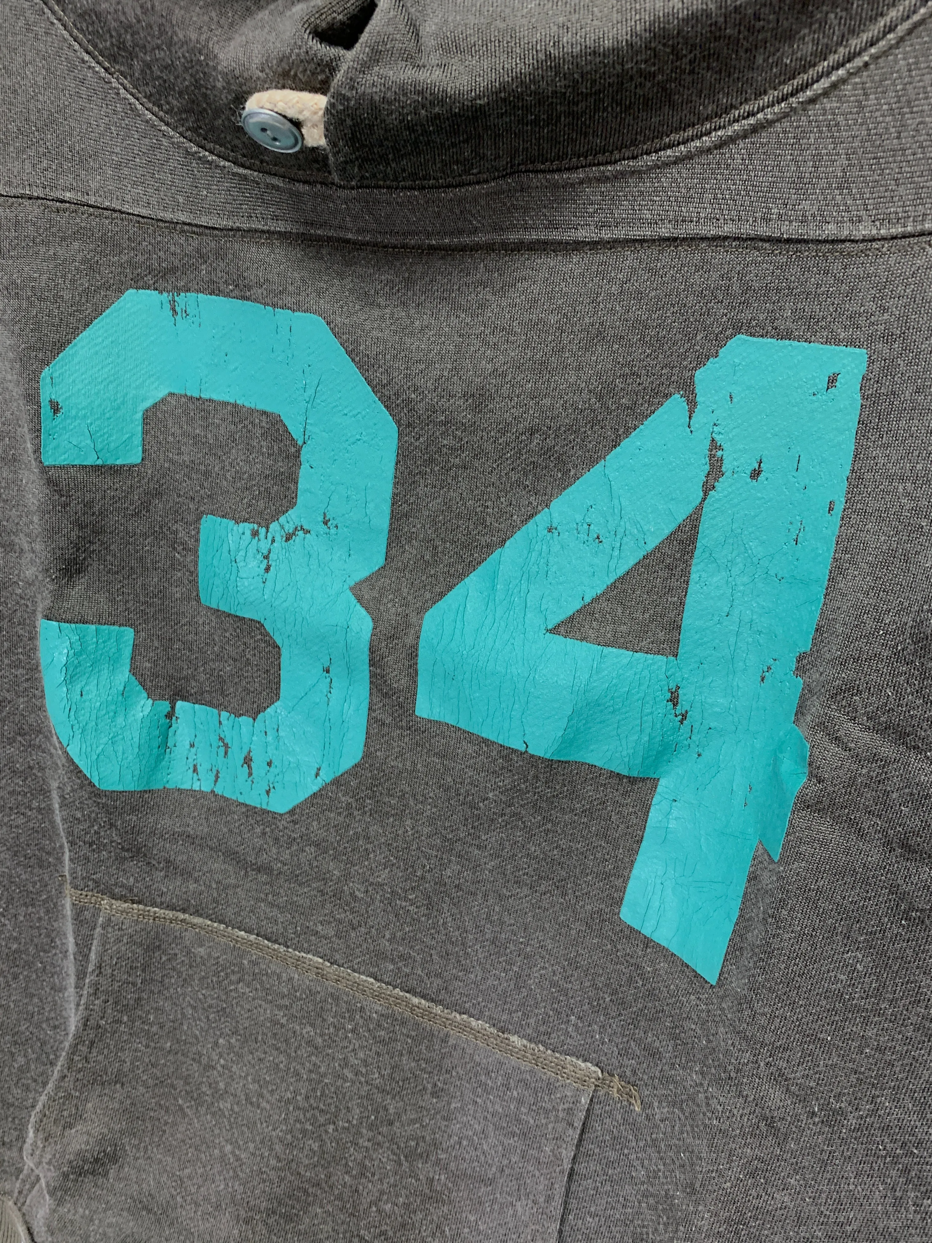 [L] Kapital Sport Football Pullover Hoodie Grey
