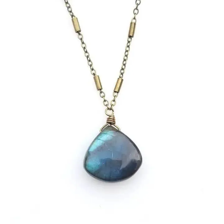 Labradorite Smooth Necklace