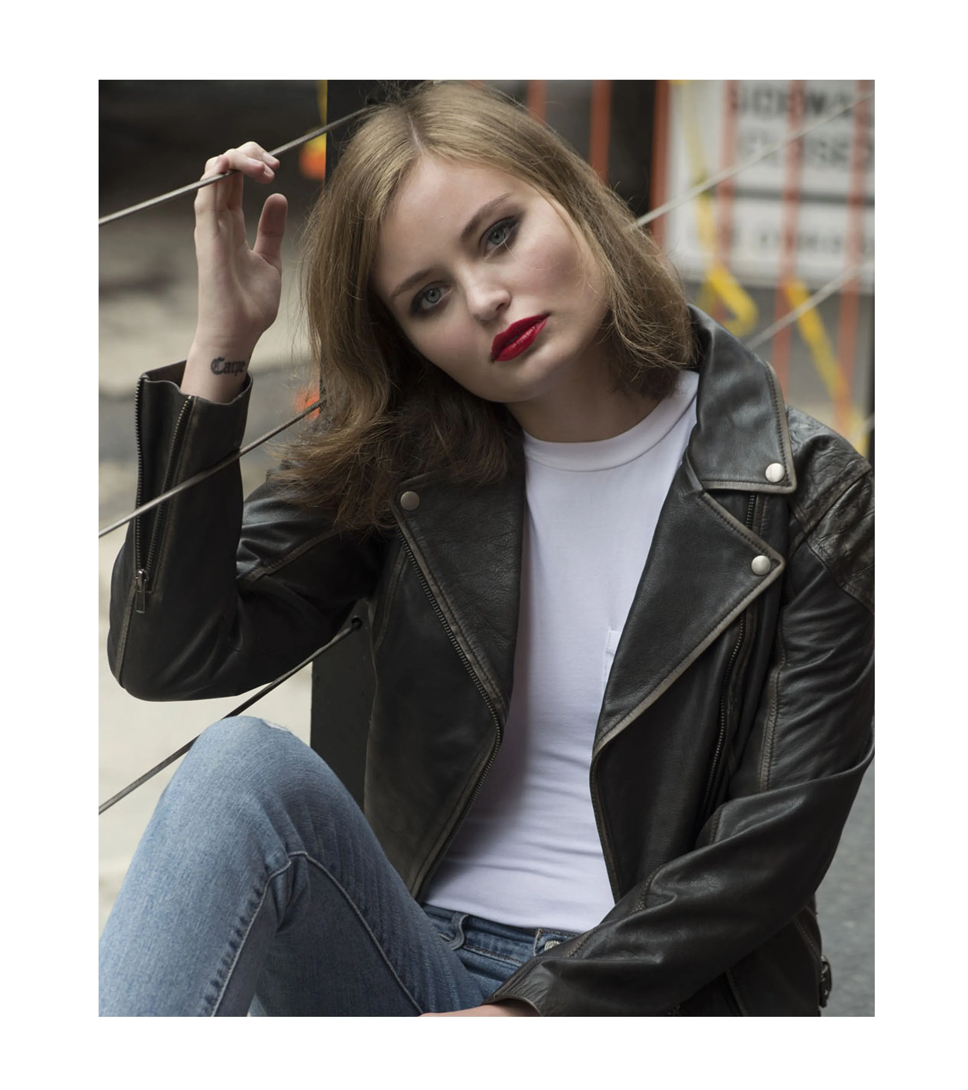 LAGERTHA Leather Jacket