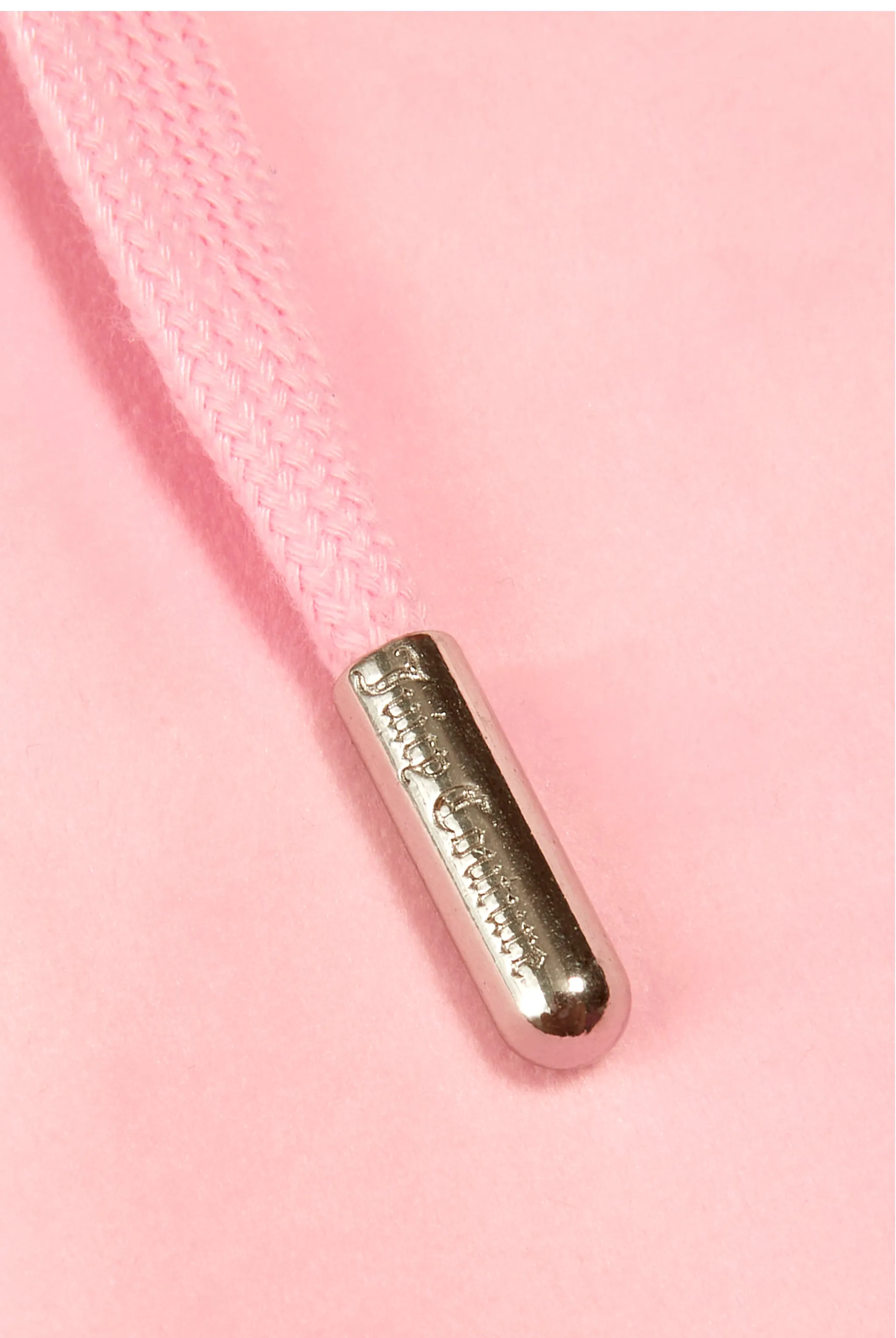 'LEO' JUICY PINK DIAMANTÉ VELOUR ZIP-THROUGH HOODIE