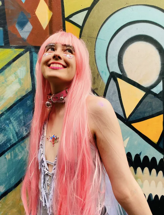 Light Pink Bell Choker