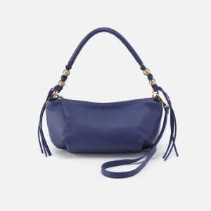 Lindley Crossbody In Pebbled Leather - Dark Iris