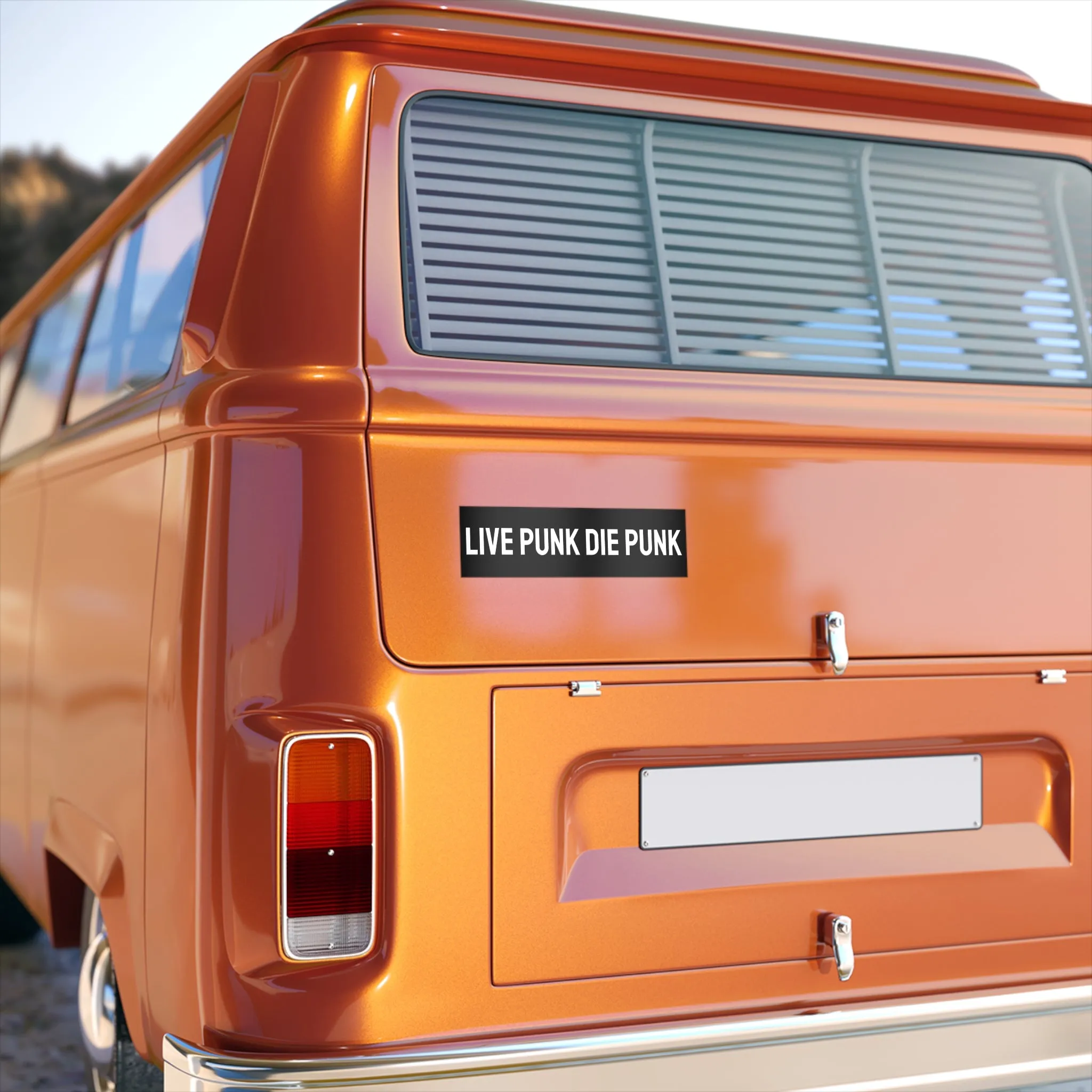 Live Punk Die Punk - Bumper Sticker
