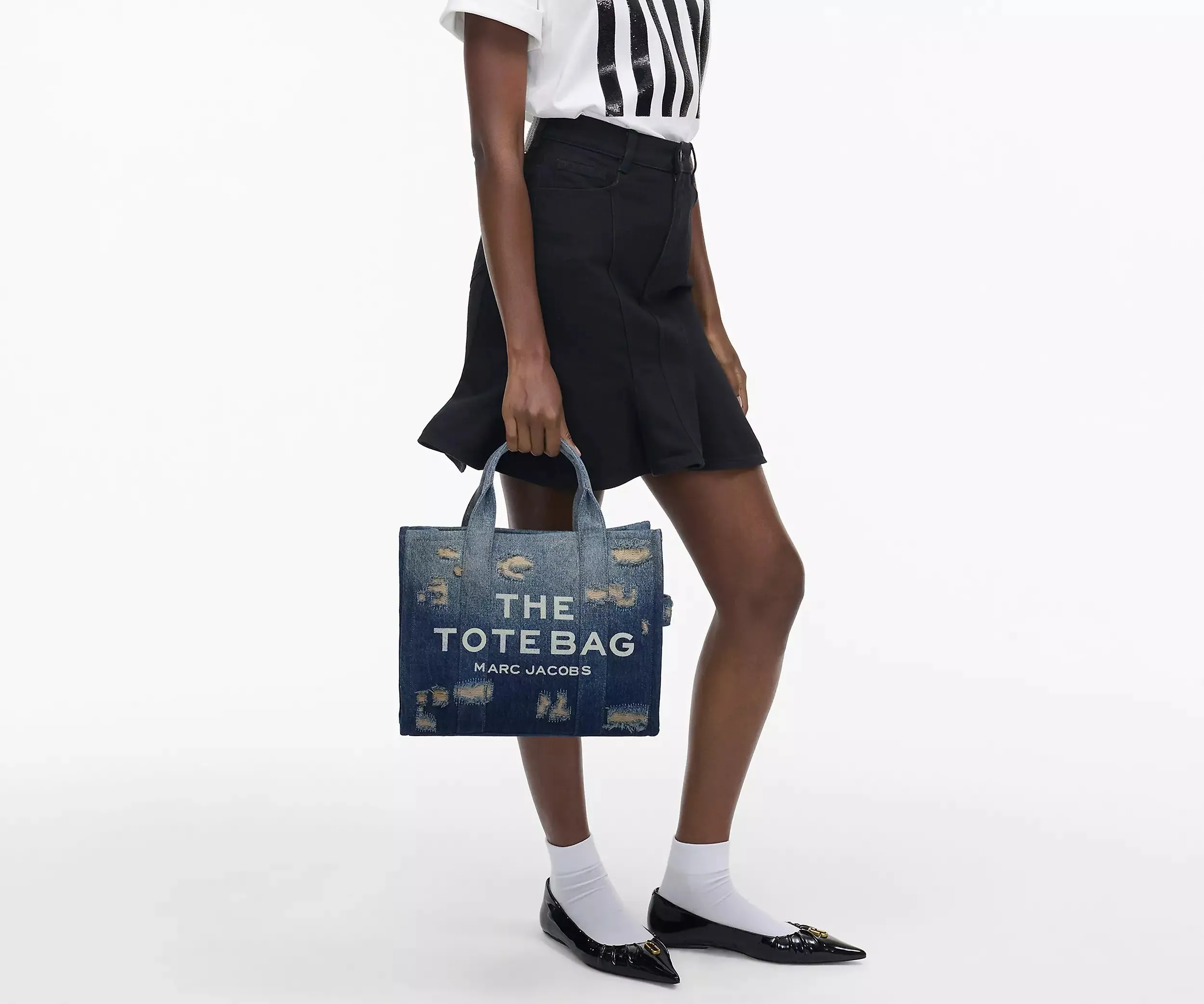 Marc Jacobs The Medium Tote in Punk Indigo