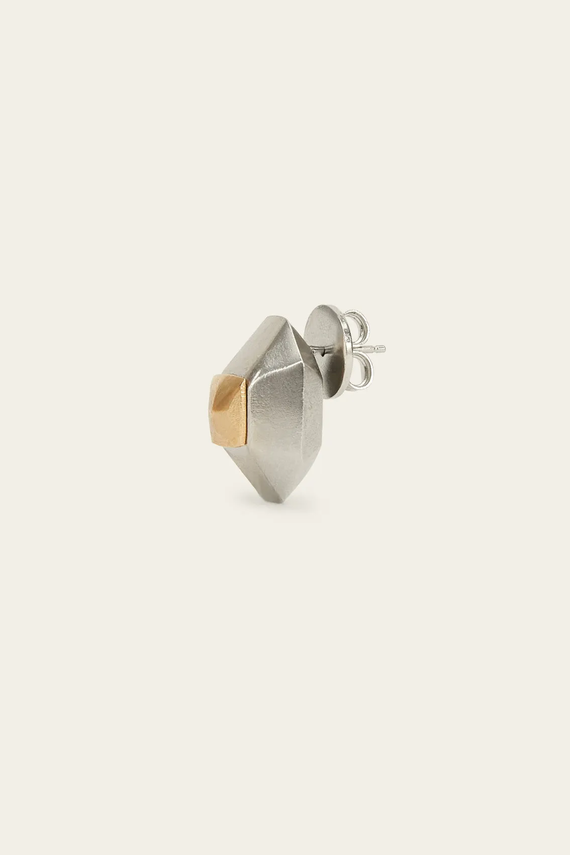 MAXI METAL STUD EARRINGS