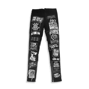 Men's Casual Black Jeans 2020 Men Skinny Slim Fit Zip Ripped Distressed Jeans Denim Pants Vintage Long Trousers