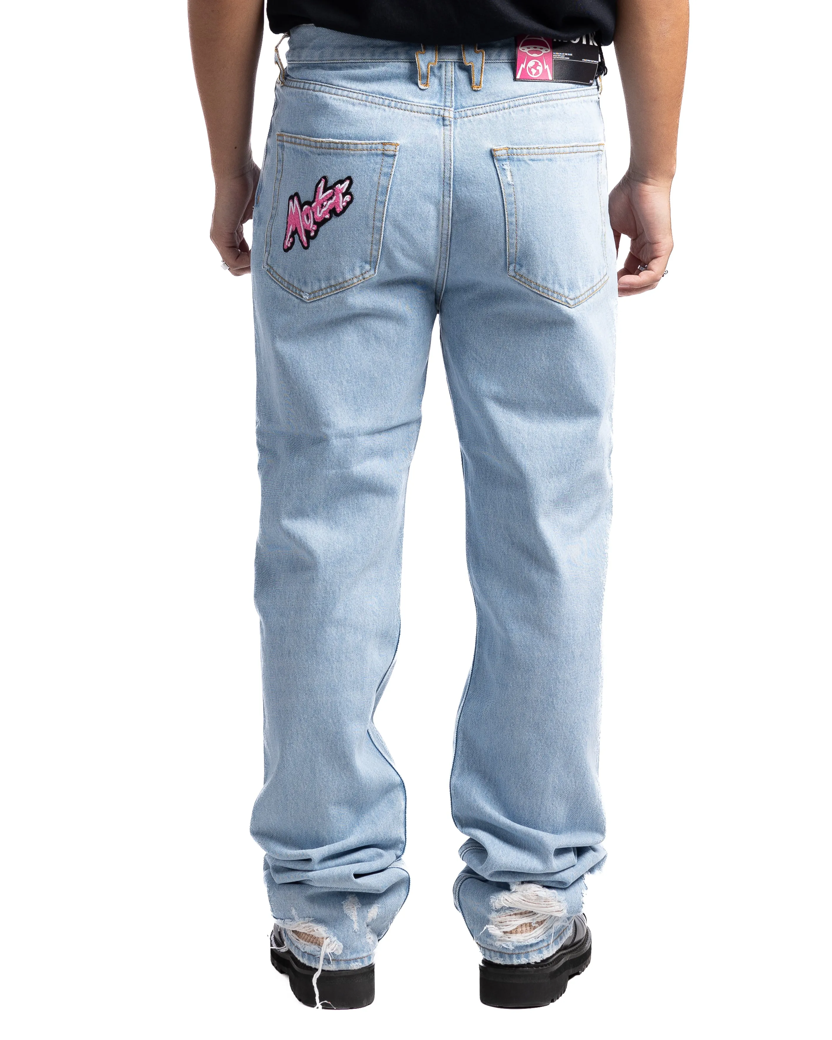 MOTR Straight Leg Denim Pants Superlight Wash