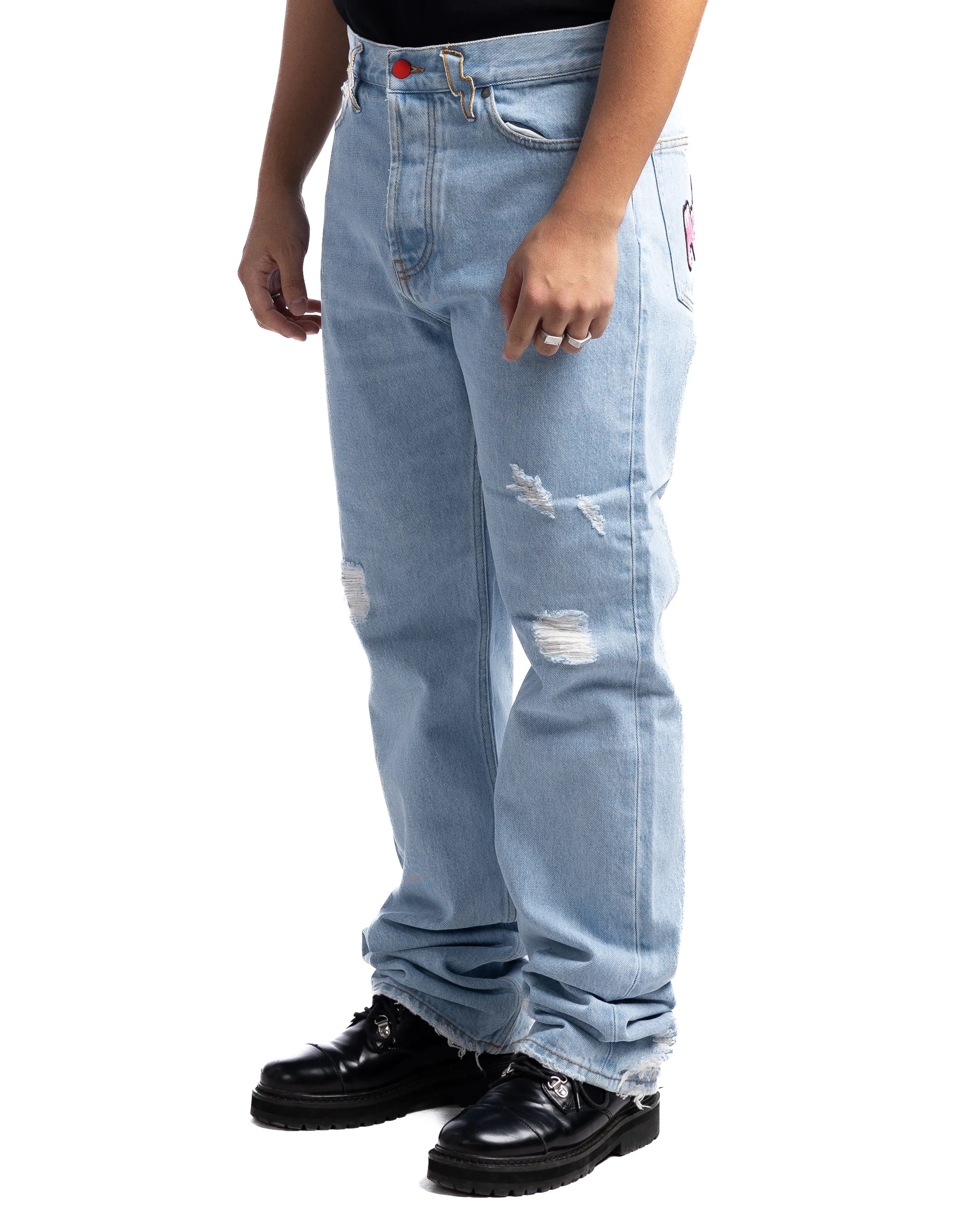 MOTR Straight Leg Denim Pants Superlight Wash
