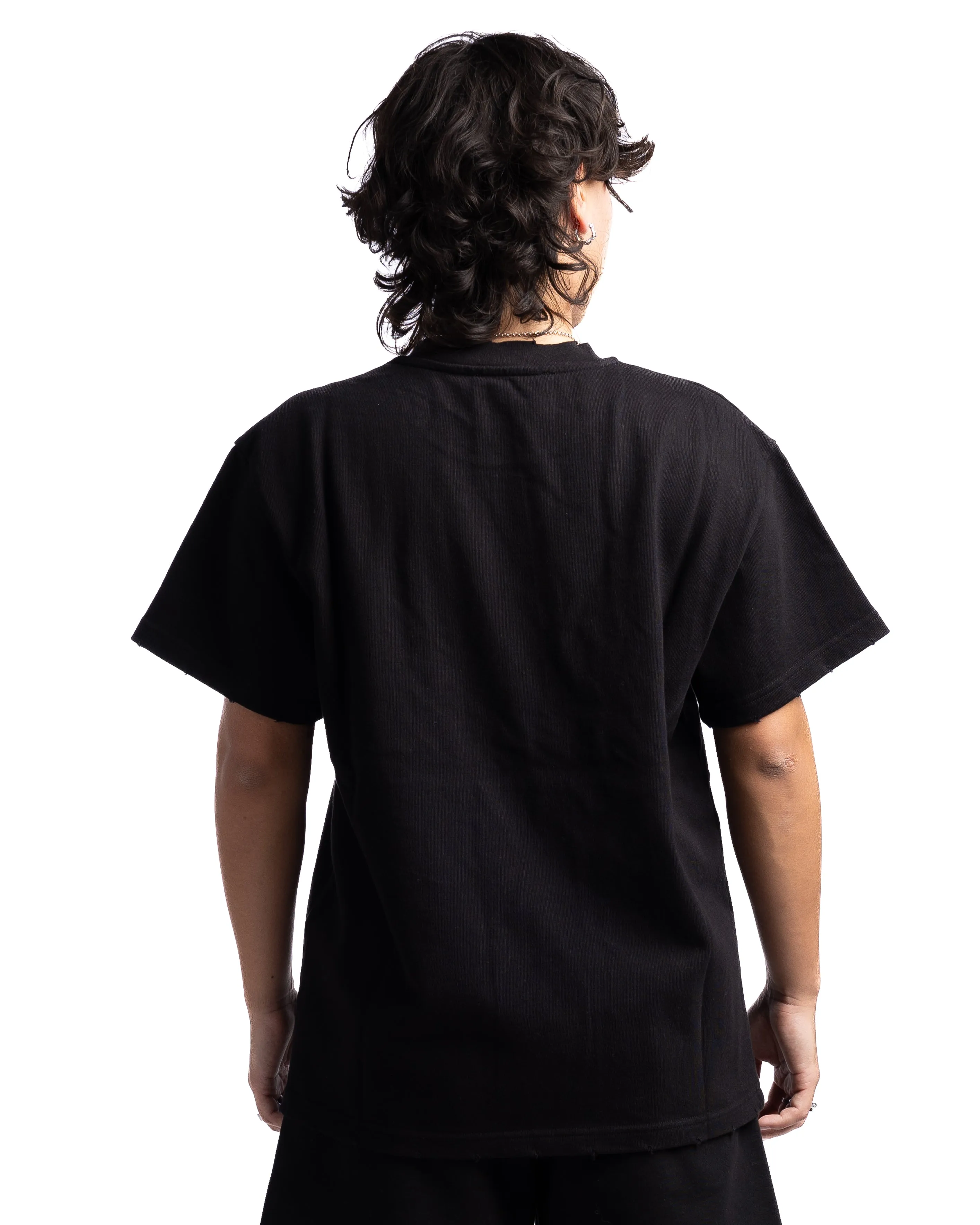MOTR UFO Distressed Tee Black