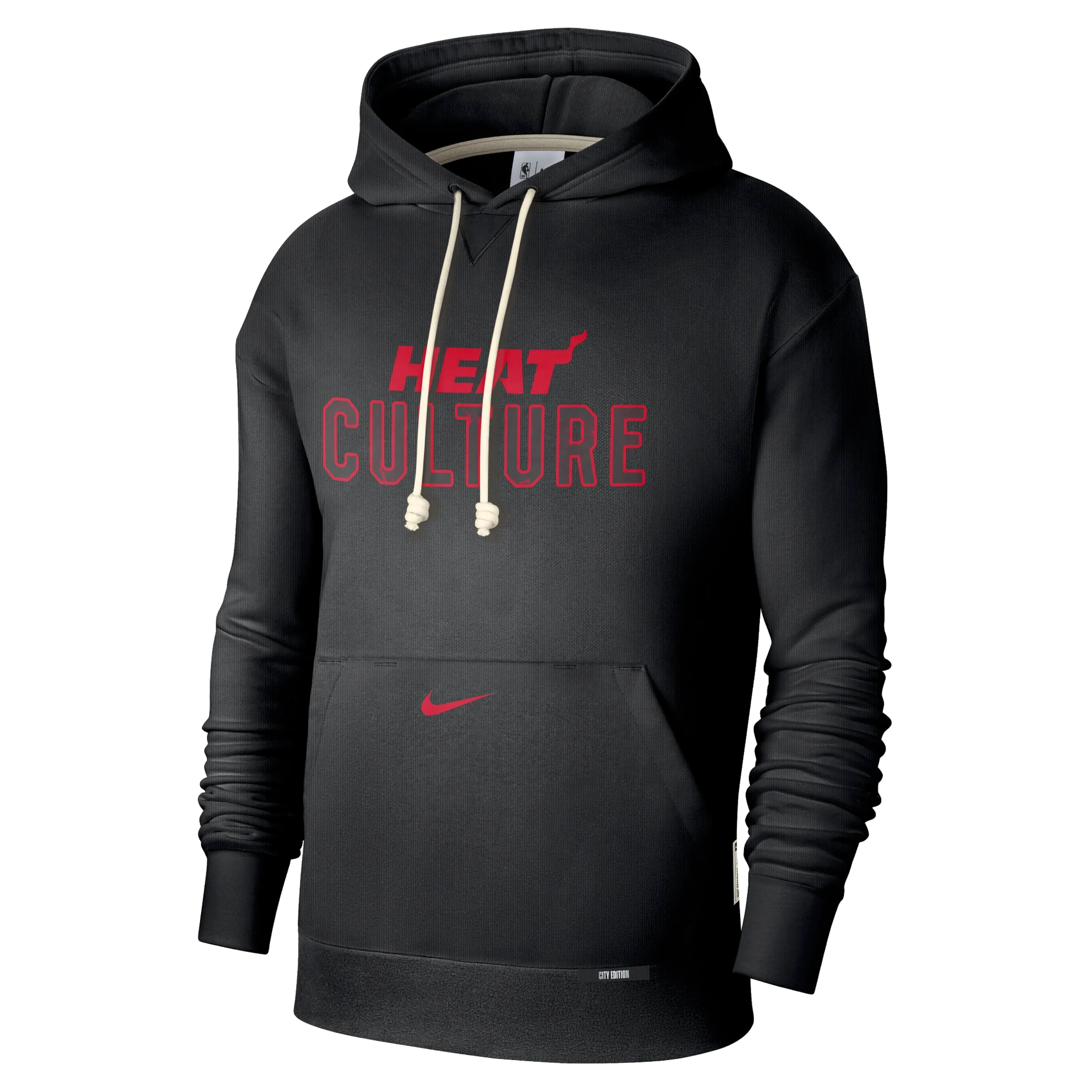 Nike HEAT Culture: Blood Red Standard Issue Black Hoodie