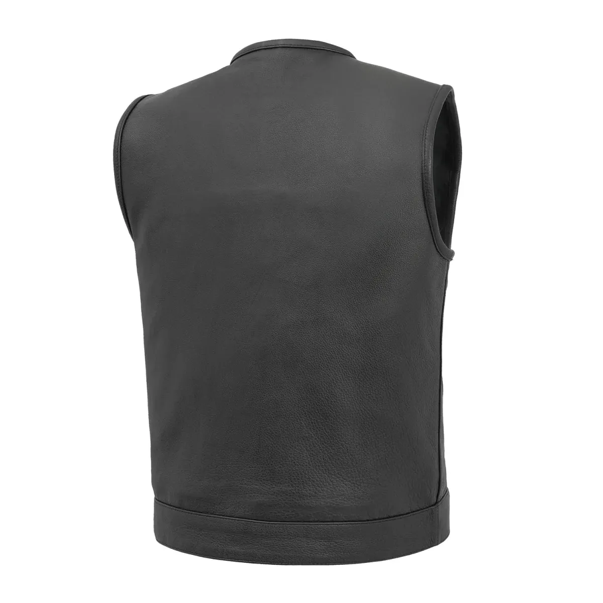 No Rival - Men's Motorcycle Leather Vest - Extreme Biker Leather