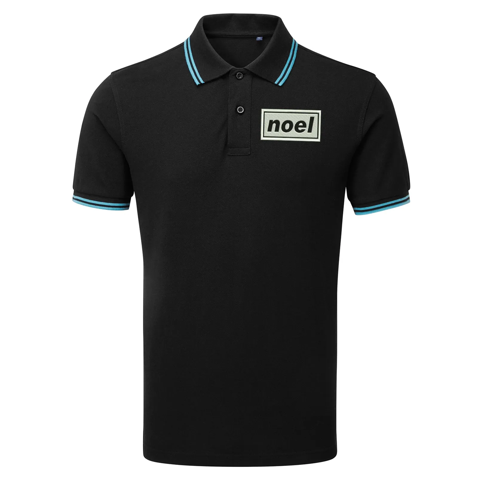 Noel Embroidered Tipped Polo Shirt