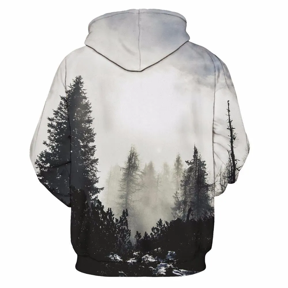 Northern Winds Artistic Hoodie