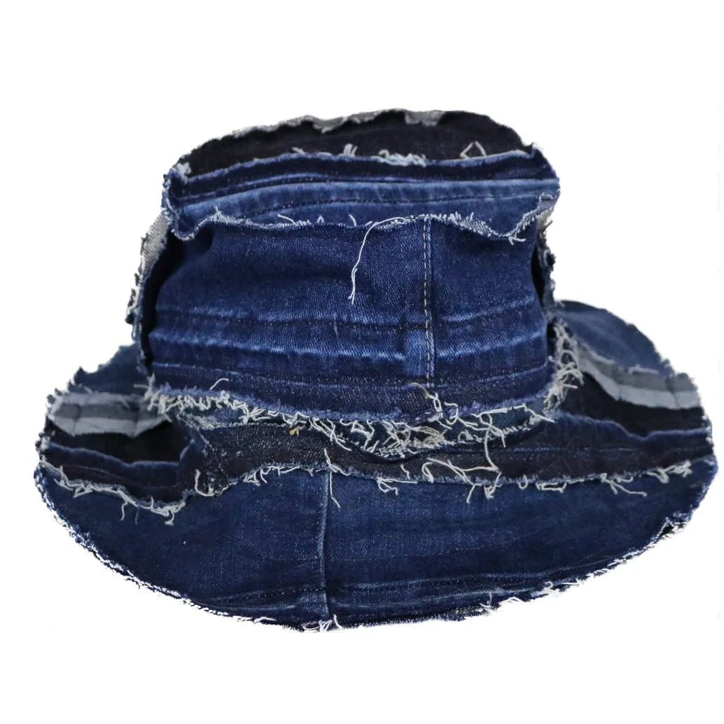 On Top - Reversible Denim Bucket Hat