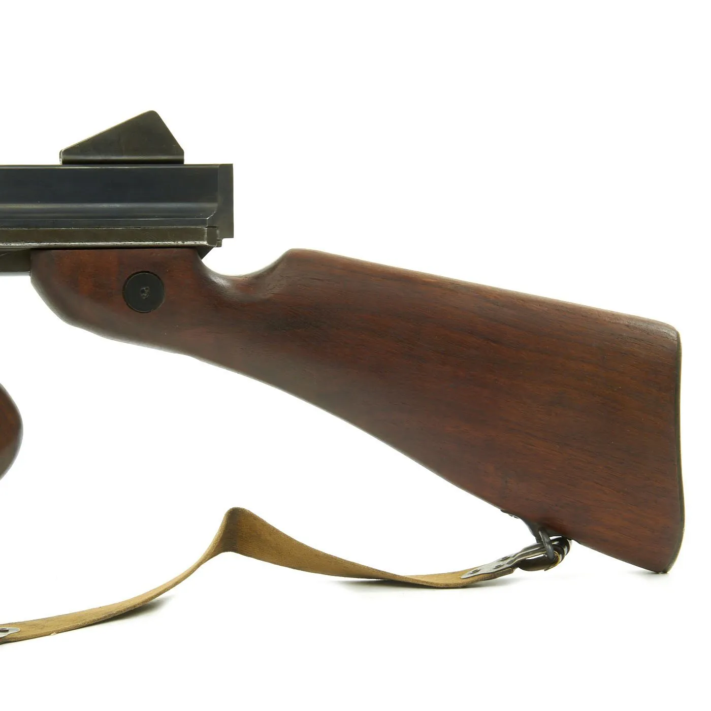 Original U.S. WWII Thompson M1A1 Display Submachine Gun with Steel Display Receiver - Serial 192439