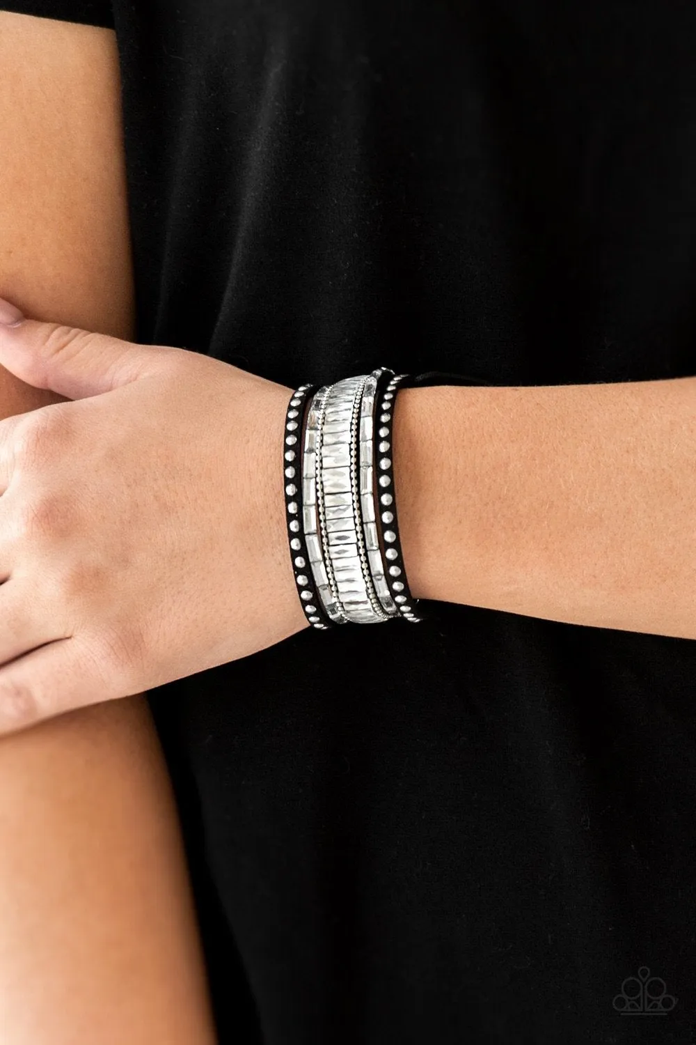 Paparazzi Rock Star Rocker - Wrap Bracelet