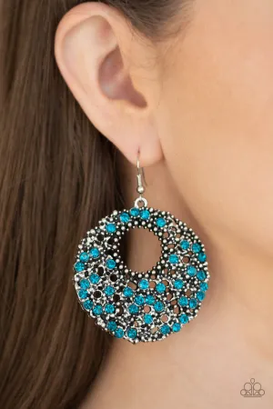 Paparazzi - Starry Showcase - Blue Earring