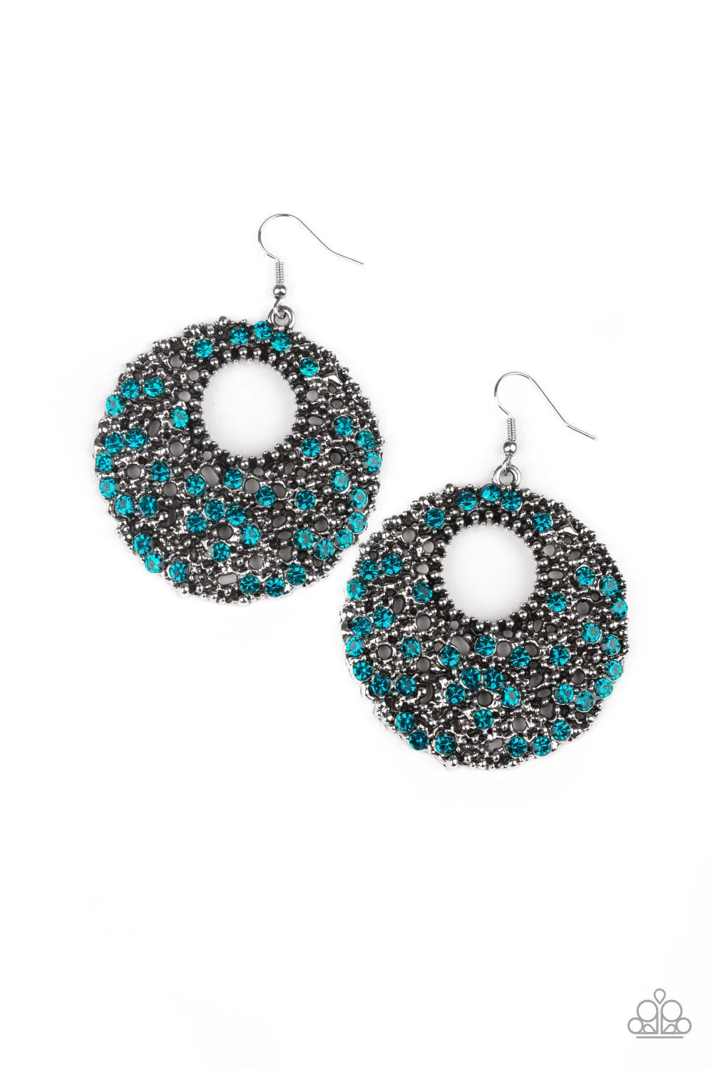Paparazzi - Starry Showcase - Blue Earring