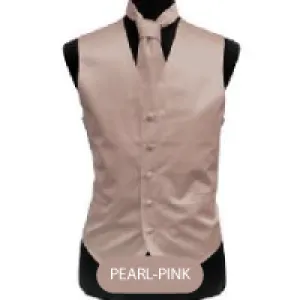 PEARL-PINK Mens Solid Vest