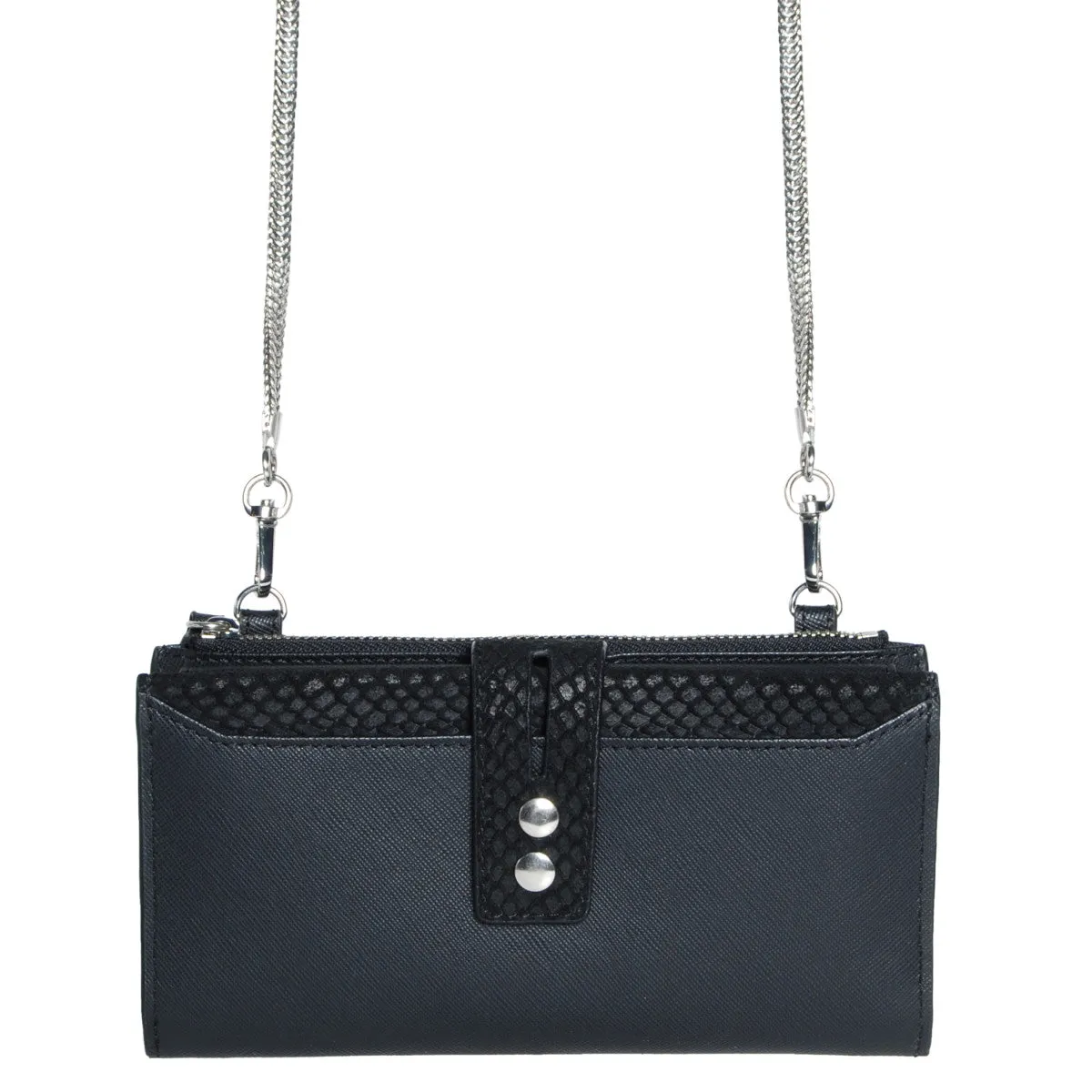 PITA: Multi-Sections Leather Clutch/ Wallet