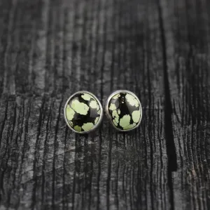 Poseidon Variscite Studs No.24