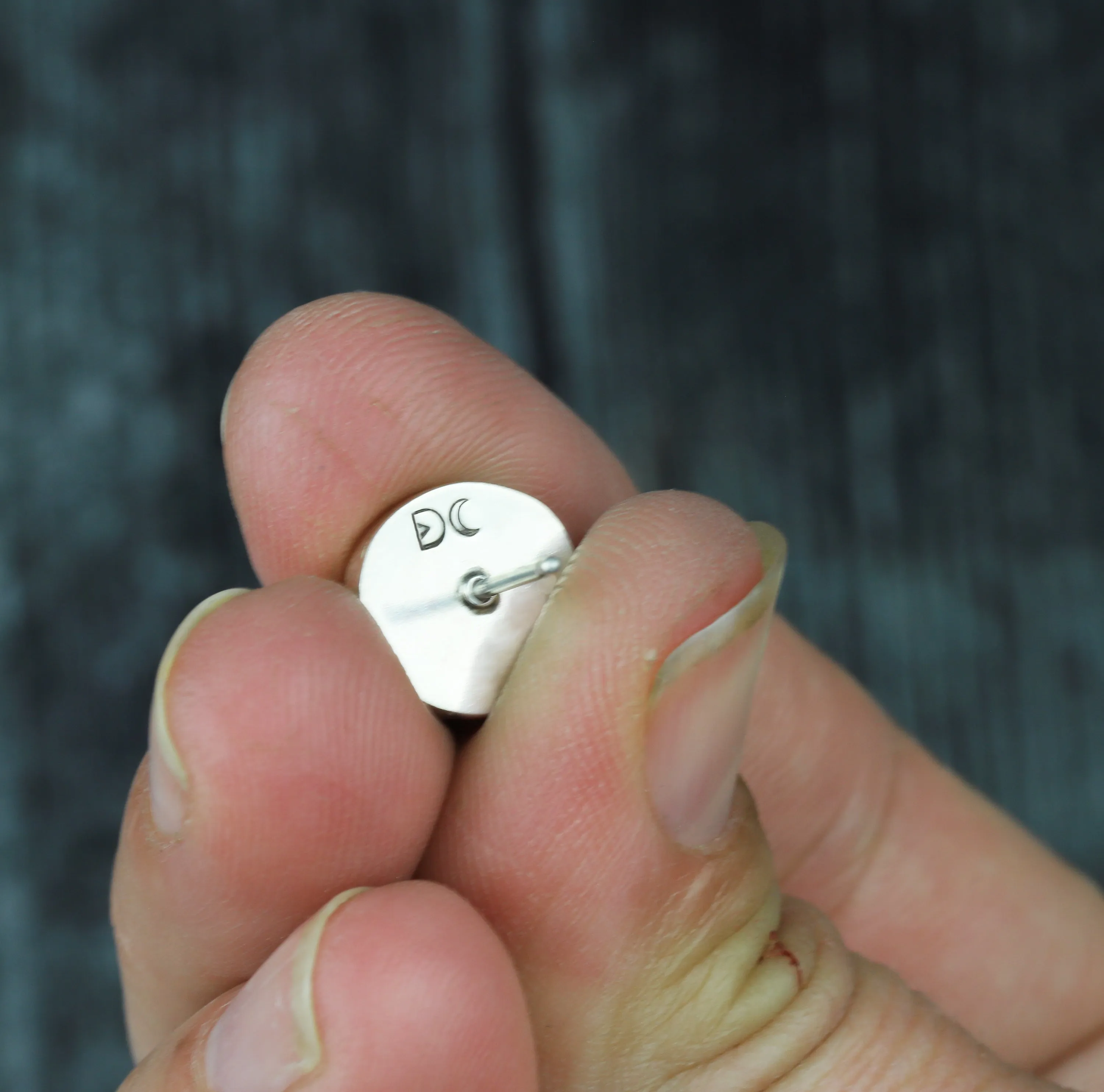 Poseidon Variscite Studs No.24