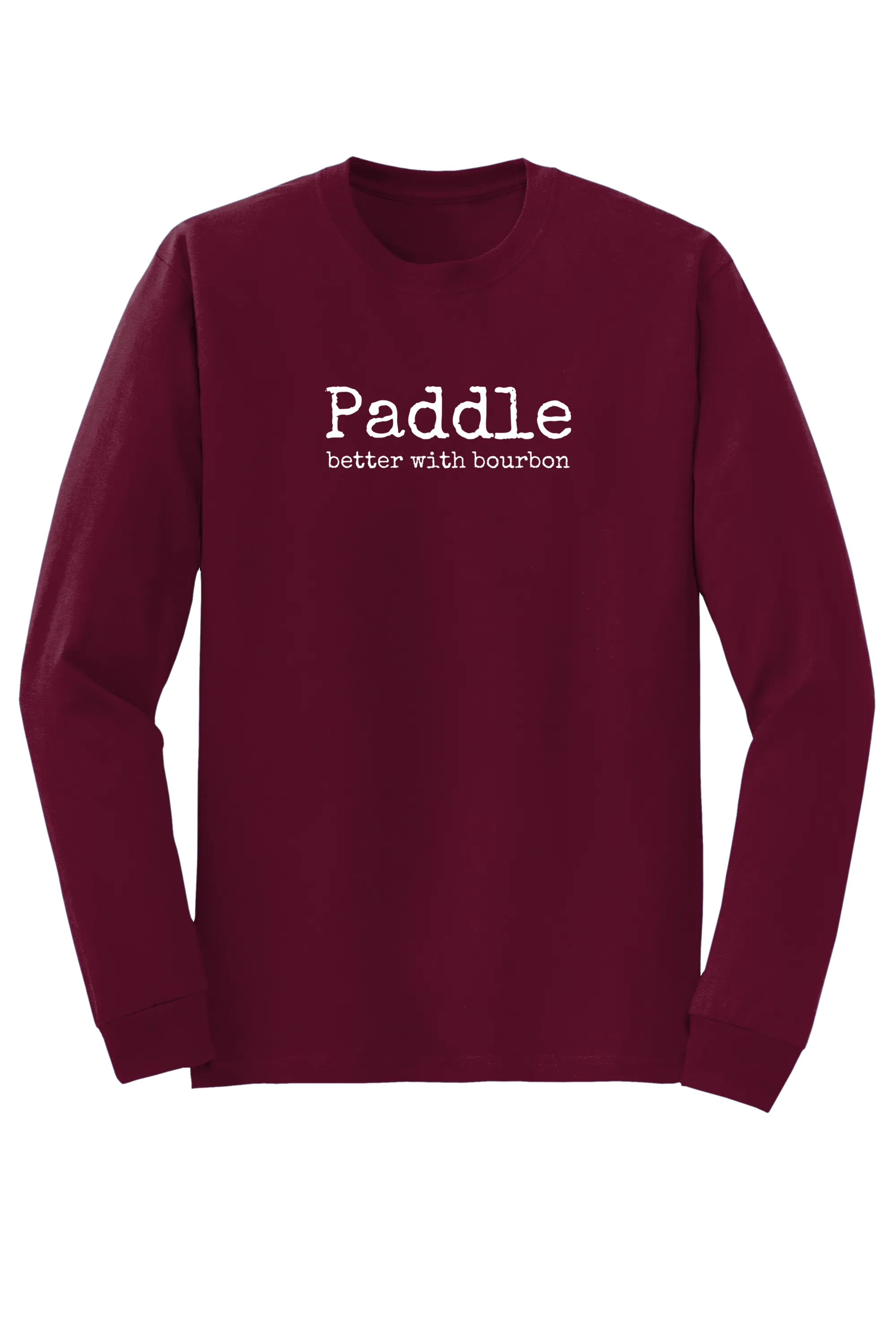 "better with bourbon" Long Sleeve T-shirt
