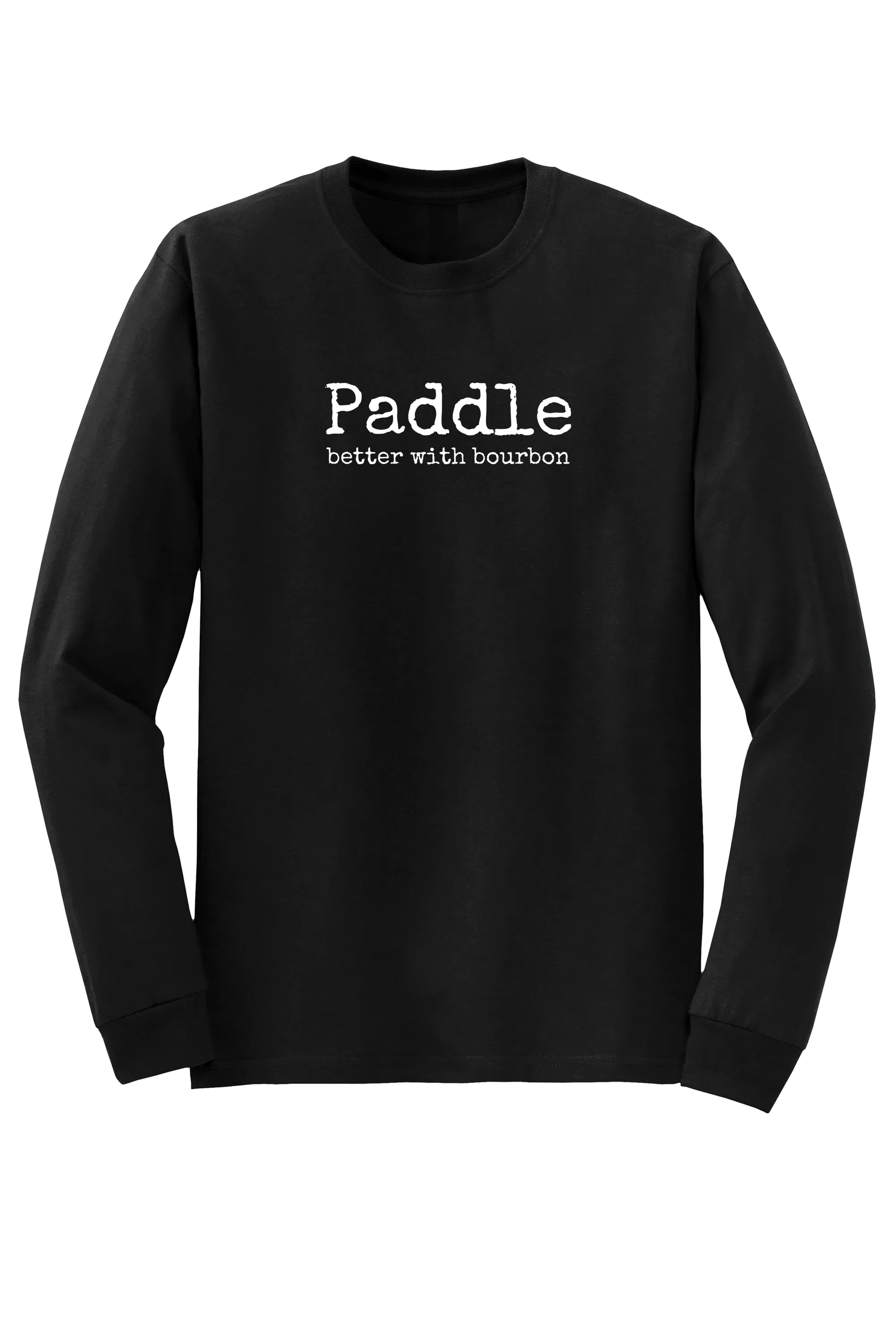 "better with bourbon" Long Sleeve T-shirt