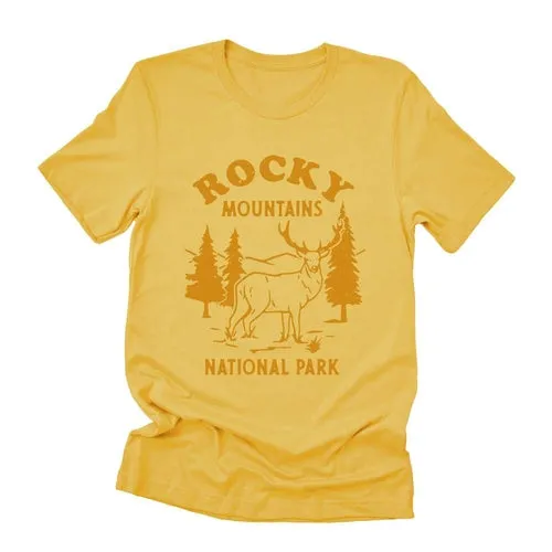 Rocky Mountains National Park - Short Sleeve T-Shirt