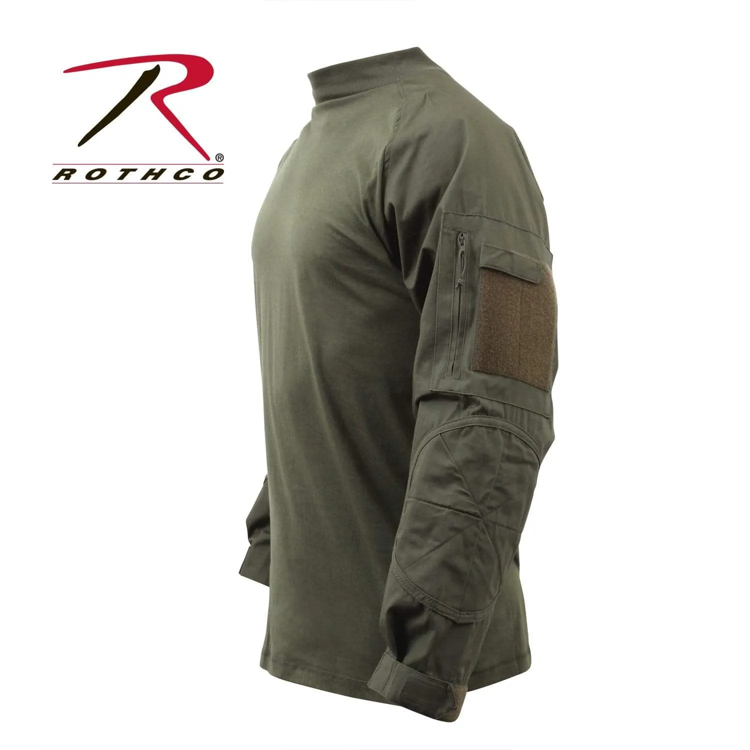 Rothco Military Combat Shirt- Olive Drab