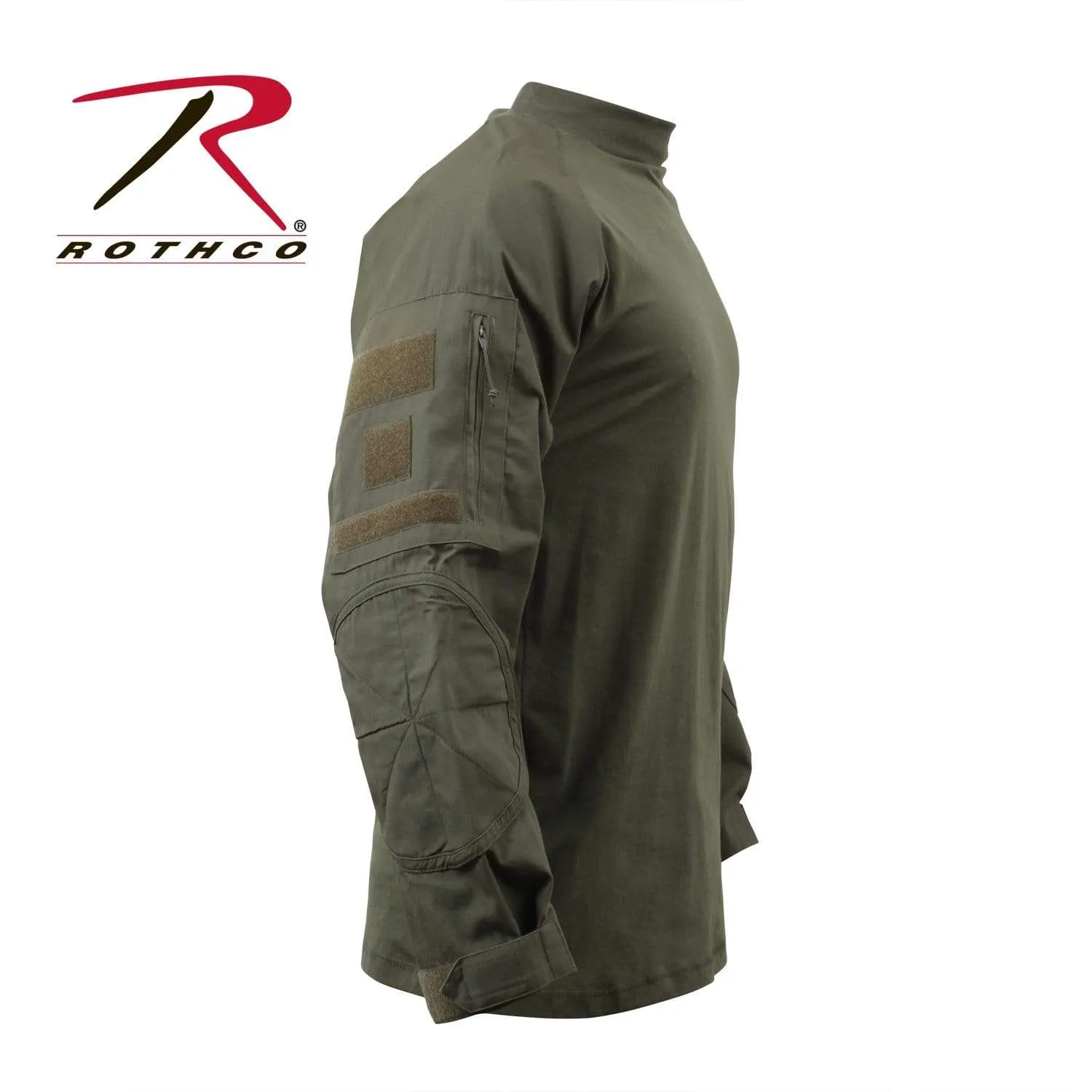 Rothco Military Combat Shirt- Olive Drab