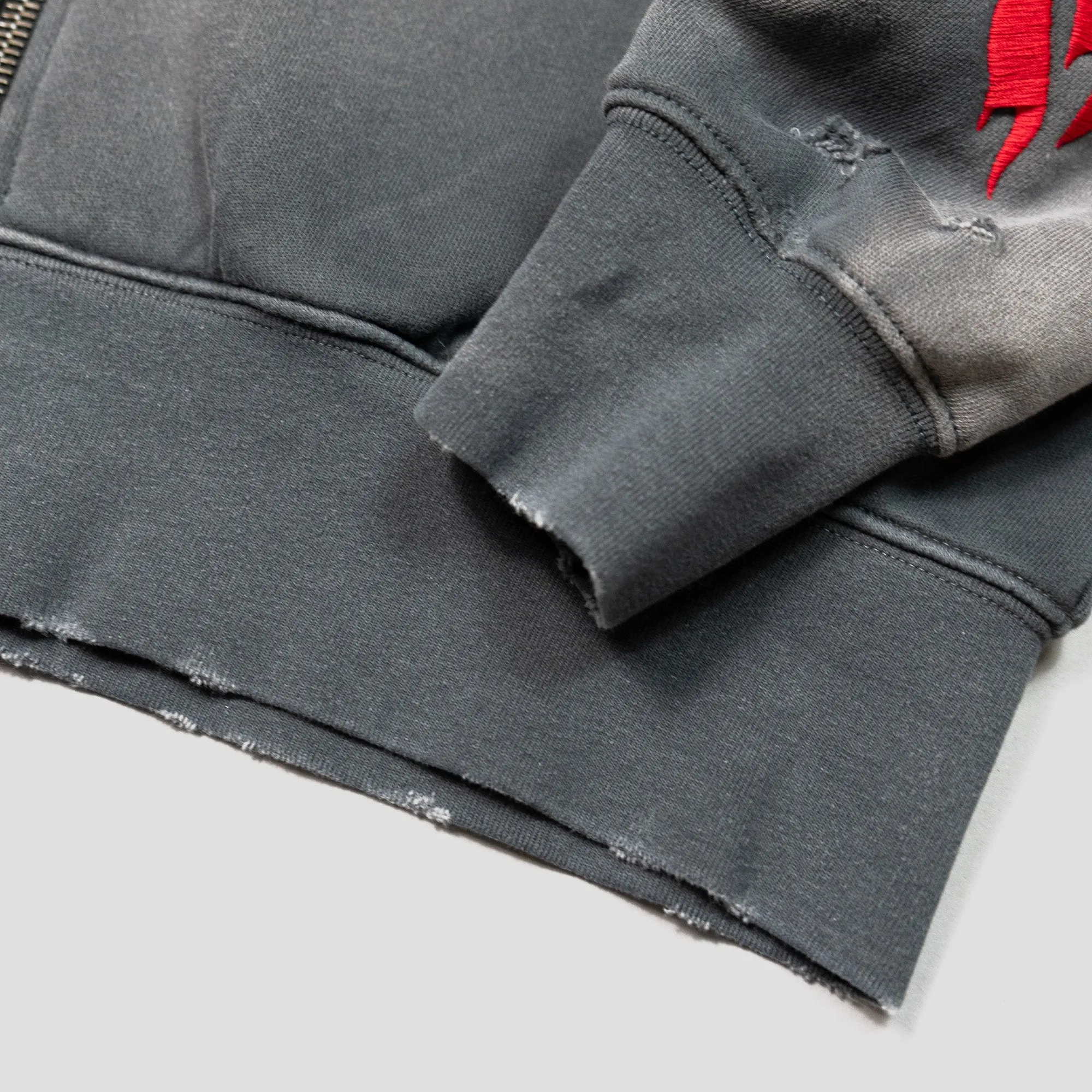 SERENITY REAPER DESTROYED FLEECE HOODIE