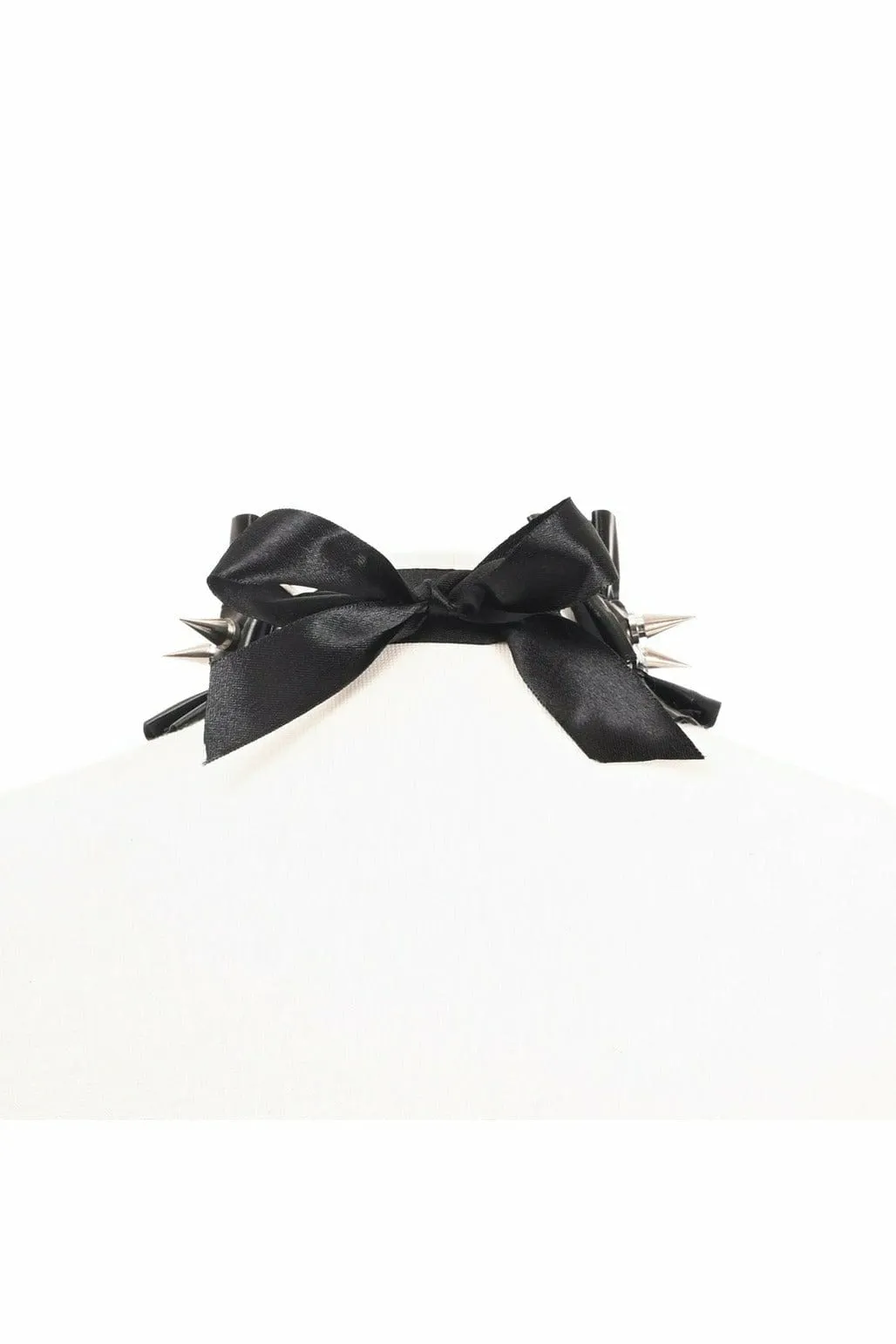 Sexy Faux Leather Spike Choker