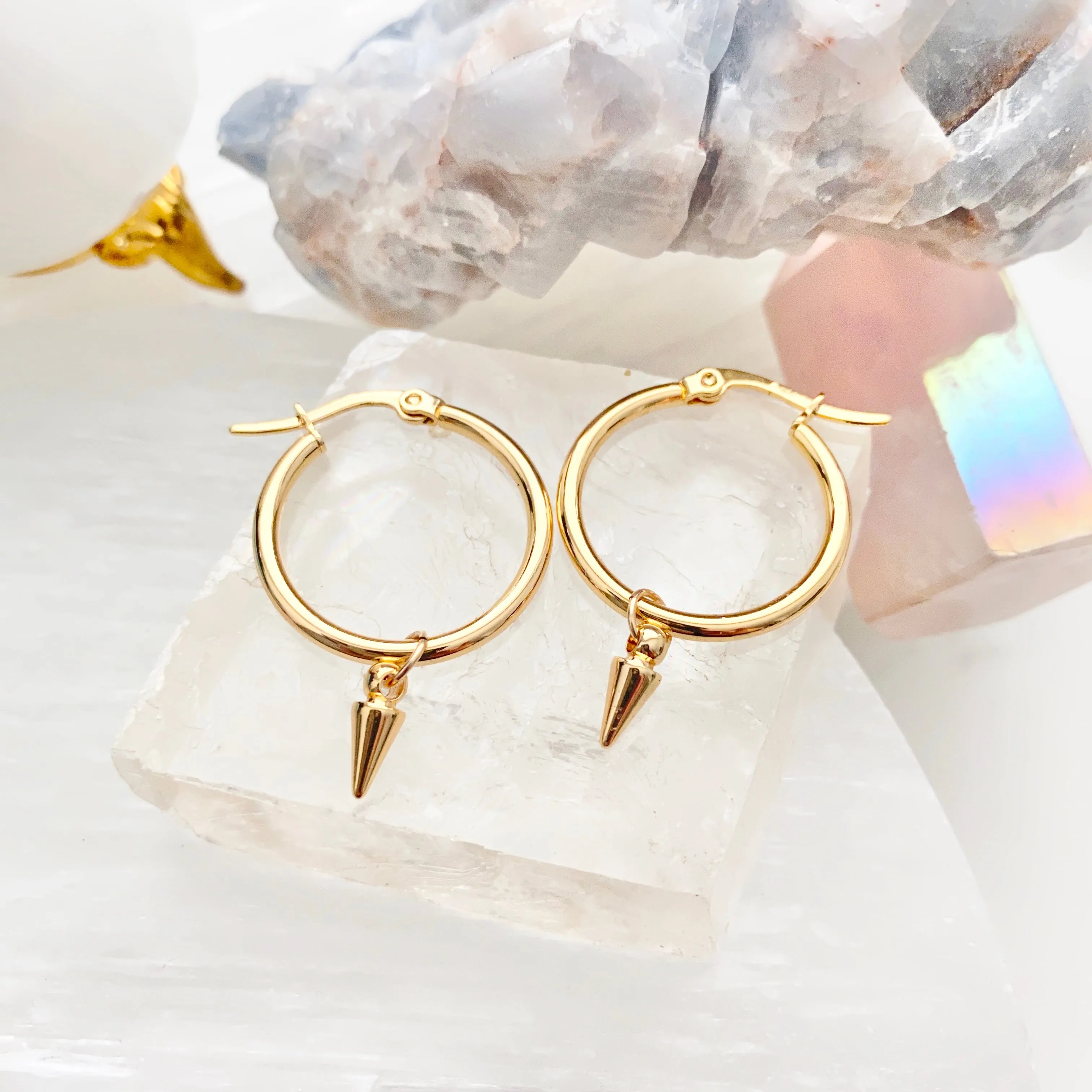 Shirley Spike Hoops
