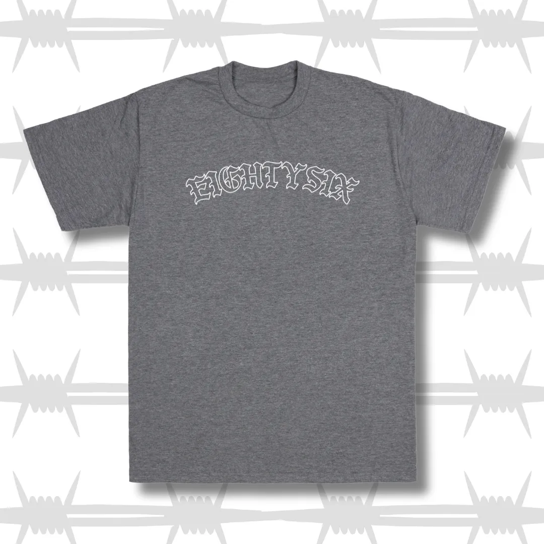 Skull Panther Tee - Grey