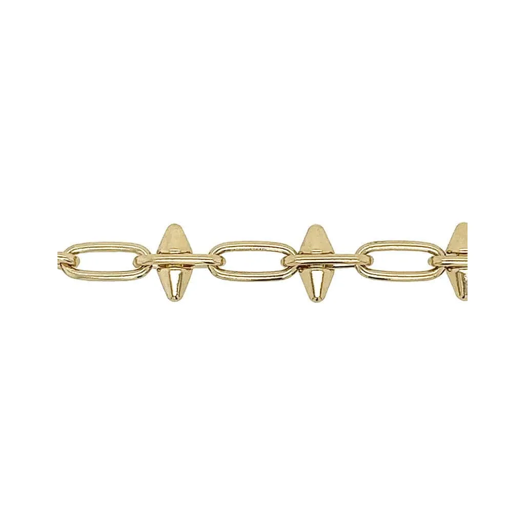 Spike Chain Link Necklace
