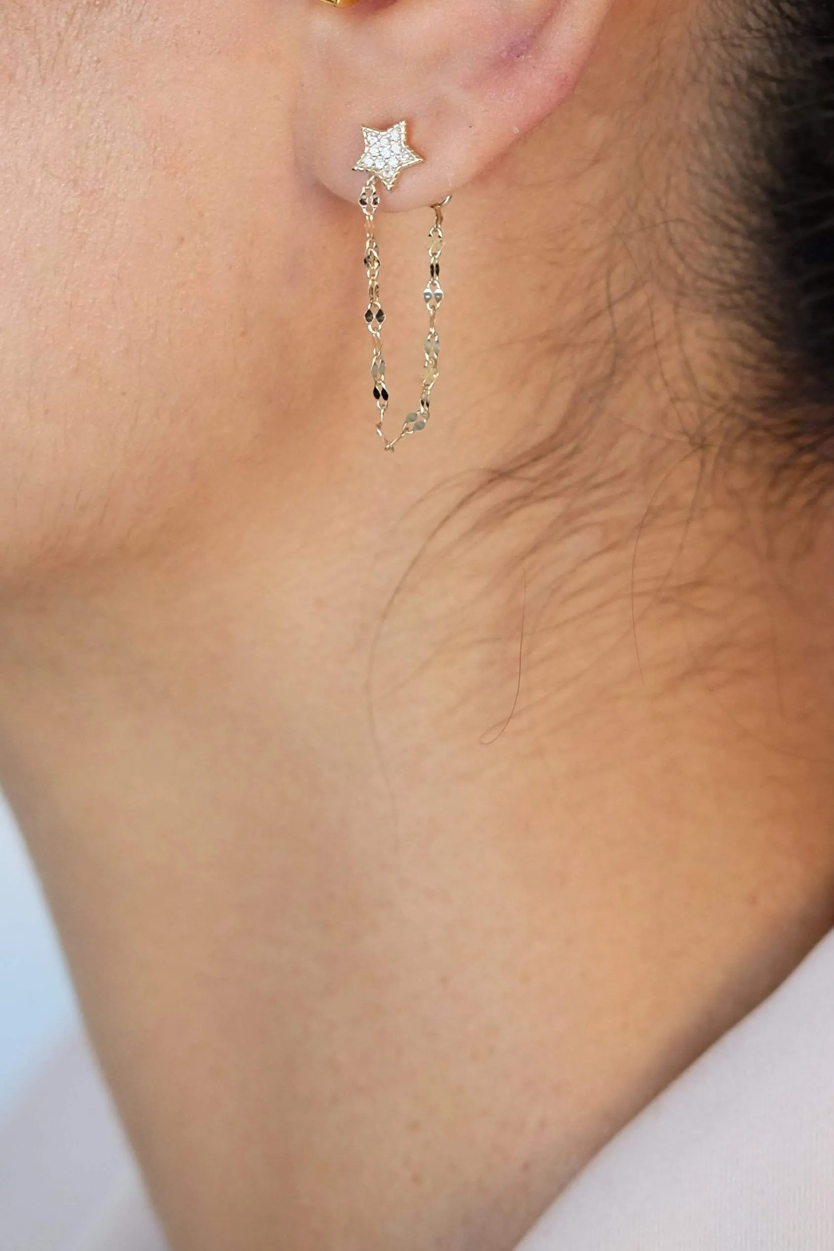 Star Chain Studs