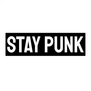 Stay Punk - Bumper Sticker