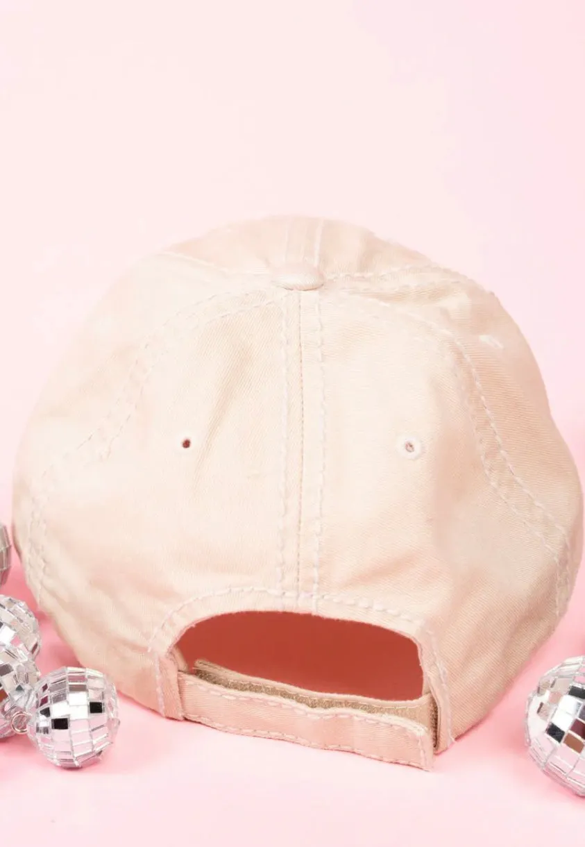 Stay Wild Cowgirl Western Distressed Hat