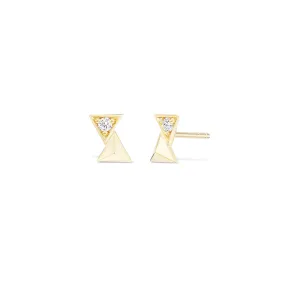 Summit Triangle Post Earrings