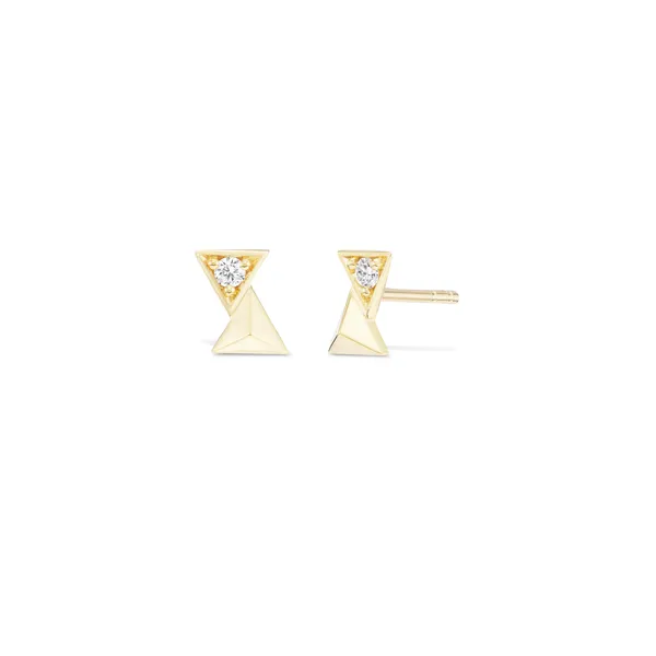 Summit Triangle Post Earrings